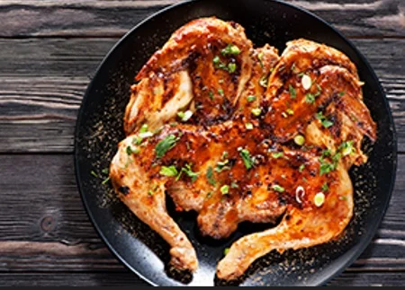 Pollo a la Plancha - Grilled chicken plate with sides